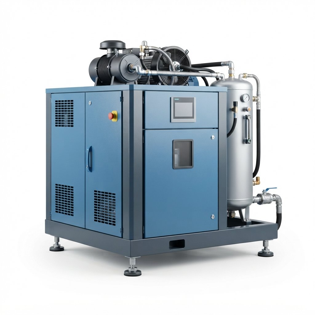 Industrial Screw Air Compressor - Image 5