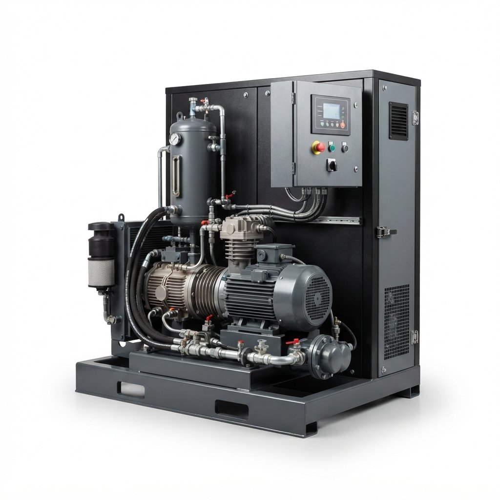 Industrial Screw Air Compressor - Image 3
