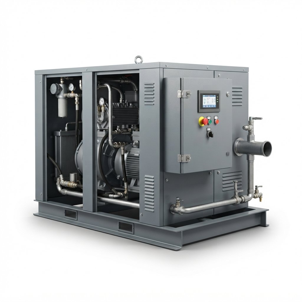 Industrial Screw Air Compressor - Image 2